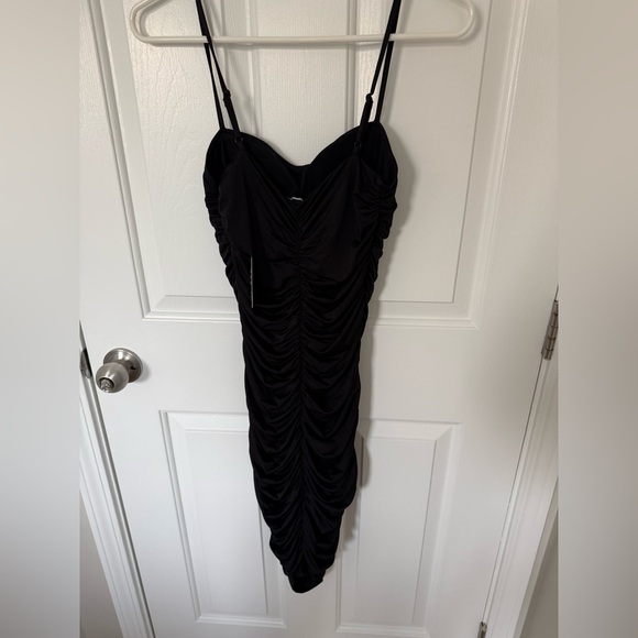 Express Body Contour Ruched Dress Small - Picture 4 of 5
